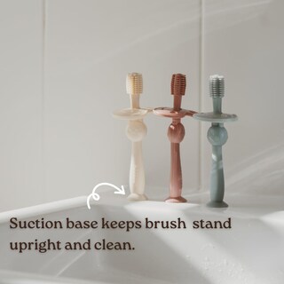 Foto 5 | Foto 5 | Cepillo De Dientes De Silicona Para Bebés Haakaa 360°  Apto Para Alimentos Blandos  Rosa - Venta Internacional.