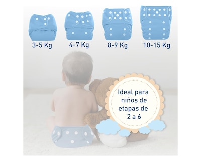 Foto 3 | Foto 3 | Pañales Ecológicos Hanylish 12 Piezas