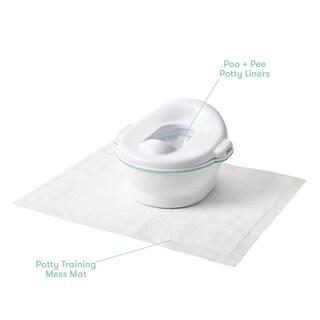 Foto 3 | Foto 3 | 15 Forros Y 10 Alfombrillas Frida Baby De Potty Cleanup Essentials - Venta Internacional