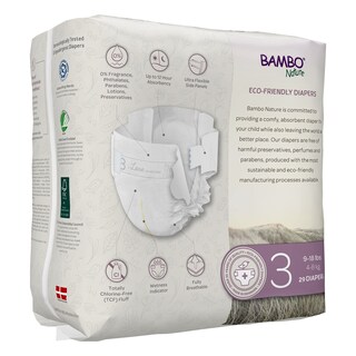 Foto 2 | Foto 2 | Pañales Hipoalergénicos Bambo Nature Dream, Tamaño 3 (9 A 18 Libras) - Venta Internacional.