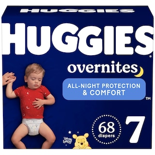 Foto 1 | Foto 1 | Pañales De Noche Huggies Overnites, Talla 7 (más De 18,6 Kg), 68 Unidades - Venta Internacional.
