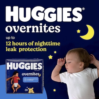 Foto 3 | Foto 3 | Pañales De Noche Huggies Overnites, Talla 7 (más De 18,6 Kg), 68 Unidades - Venta Internacional.