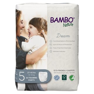Foto 1 | Foto 1 | Pantalones De Entrenamiento Bambo Nature Premium Eco, Talla 5 (24-37 Libras) X60 - Venta Internacional.