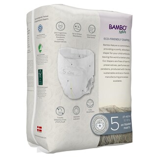 Foto 2 | Foto 2 | Pantalones De Entrenamiento Bambo Nature Premium Eco, Talla 5 (24-37 Libras) X60 - Venta Internacional.