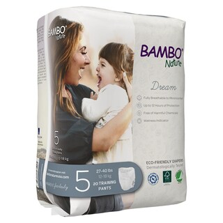 Foto 3 | Foto 3 | Pantalones De Entrenamiento Bambo Nature Premium Eco, Talla 5 (24-37 Libras) X60 - Venta Internacional.