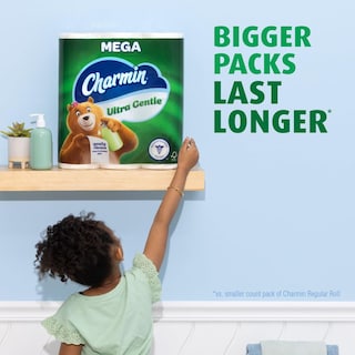 Foto 4 | Foto 4 | Rollos De Papel Higiénico Charmin Ultra Gentle 9 Mega Rollos - Venta Internacional.