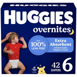 Foto 1 | Foto 1 | Pañales Huggies Overnites Talla 6 Para Toda La Noche Más De 35 Libras 42 Unidades - Venta Internacional.