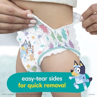 Foto 5 | Foto 5 | Pantalones De Entrenamiento Pampers Easy Ups Bluey Tallas 6t-7t 70 Unidades - Venta Internacional.