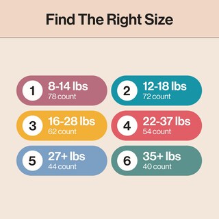 Foto 6 | Foto 6 | Pañales The Honest Company Clean Conscious Tamaño 1 4-6 Kg 78 Unidades - Venta Internacional.