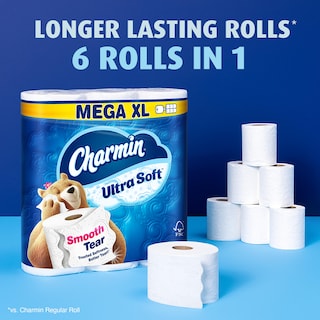 Foto 4 | Foto 4 | Papel Higiénico Charmin Ultra Soft 18 Mega Xl = 108 Regular - Venta Internacional.