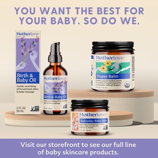 Foto 4 | Foto 4 | Bálsamo para Bebés Motherlove Everyday Base de Plantas 59 Ml - Venta Internacional
