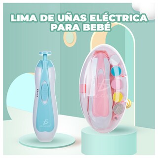 Foto 4 | Foto 4 | Cortaúñas Eléctrico Para Bebé 8 En 1 Color Rosa