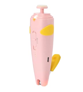 Foto 5 | Foto 5 | Lima de Uñas y Cortaúñas Recargable para Bebé con Led Rosa 15 Piezas