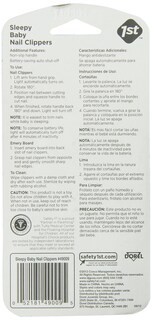 Foto 2 | Foto 2 | Cortauñas Safety 1st Sleepy Baby Con Luz Led Y Esmeril - Venta Internacional.