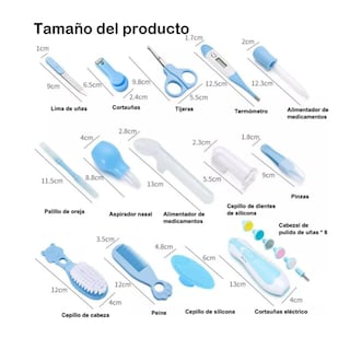 Foto 2 | Foto 2 | Juego De 20 Termómetros Para El Cuidado De Las Uñas Baby Car