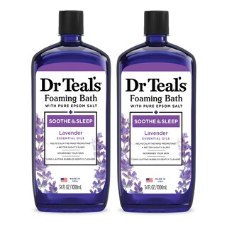 Foto 1 | Foto 1 | Baño Espumoso Dr. Teal's Soothe & Sleep Lavender, 1 Litro (paquete De 2) - Venta Internacional.