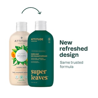 Foto 7 | Foto 7 | Bubble Bath Attitude Orange Leaves, 473 Ml, Verificado Por Ewg - Venta Internacional.