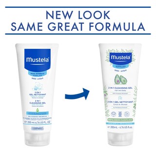 Foto 2 | Foto 2 | Gel Limpiador Mustela Baby 2 En 1 Para Cuerpo Y Cabello Con Aguacate 200 Ml - Venta Internacional.