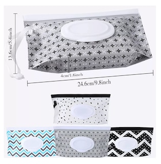 Foto 2 | Foto 2 | Caja Porta Toallitas Humedas Estuche Azul,negro,gris,blanco