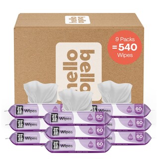 Foto 1 | Foto 1 | Toallitas Húmedas Hello Bello Extra Suaves Con Aroma A Lavanda 540 - Venta Internacional.
