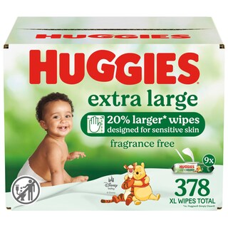 Foto 1 | Foto 1 | Toallitas Húmedas Huggies Extra Grandes Sin Perfume 378 Toallitas - Venta Internacional.