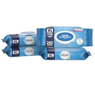 Foto 1 | Foto 1 | Toallitas Húmedas Desechables Cottonelle Xl 240 4 Paquetes - Venta Internacional.
