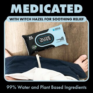 Foto 4 | Foto 4 | Toallitas Desechables Dude Medication Witch Hazel Paquete De 3 Unidades 144 - Venta Internacional.