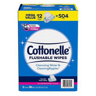 Foto 1 | Foto 1 | Toallitas Desechables Cottonelle 504 Unidades - Venta Internacional.