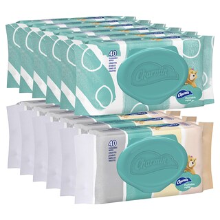 Foto 1 | Foto 1 | Toallitas Húmedas Charmin Freshmates  Desechables  Sin Perfume  12 Unidades  40 Hojas - Venta Internacional.