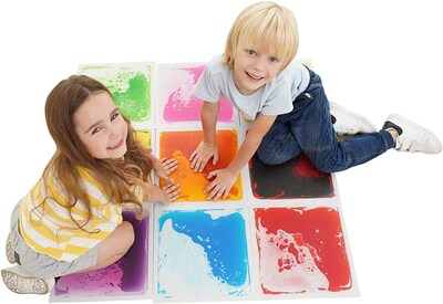 Foto 6 | Foto 6 | Liquid Floor Tiles Special Supplies, Juego Cuadrado De 9 Niños - Venta Internacional.