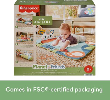 Foto 6 | Foto 6 | Tapete De Juego Fisher-price Baby Toy Planet Friends Roly-poly Panda - Venta Internacional.