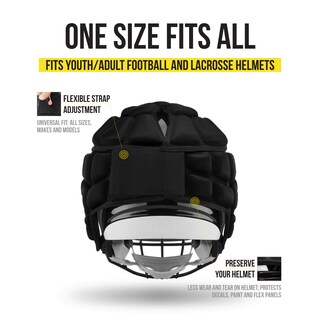 Foto 4 | Foto 4 | Funda Para Casco Guardian Cap Soft-shell Para Fútbol, Color Rojo - Venta Internacional.