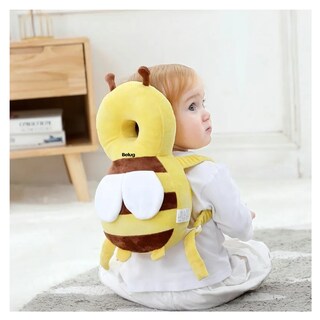 Foto 5 | Foto 5 | Almohada Antigolpes Protector Cabeza Abeja Belug Amarillo