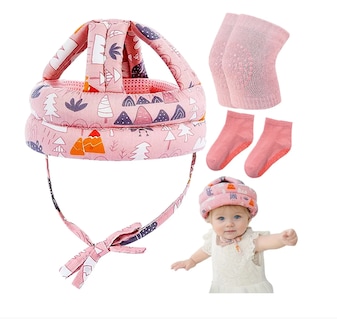 Foto 1 | Foto 1 | Cascos Para Bebes Antigolpes Seguridad Bebes + Rodilleras