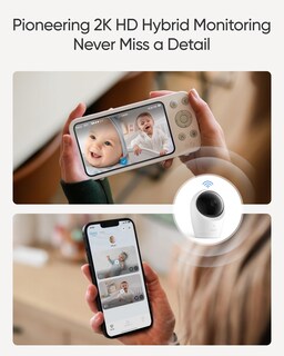 Foto 2 | Foto 2 | Cámara Adicional 2k Hd con Visión Nocturna para Bebe Eufy E20 - Venta Internacional