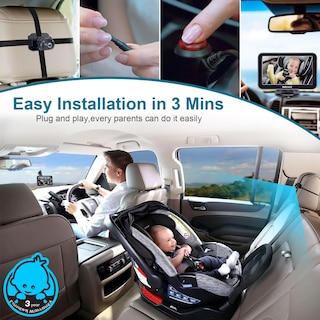 Foto 3 | Foto 3 | Cámara De Coche Dohonest V9 De 7 Pulgadas Hd 1080p Orientada Hacia Atrás - Venta Internacional.