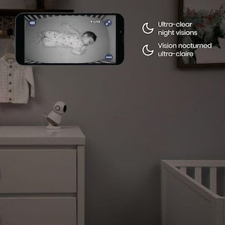 Foto 7 | Foto 7 | Monitor Para Bebés Safety 1st 360° Smart 1080p Hd Con Ptz Y Detección De Llantos - Venta Internacional.