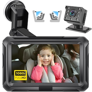 Foto 1 | Foto 1 | Cámara De Coche Para Bebés Zacro 1080p Hd Con Visión Nocturna De 150°, Visión Ancha - Venta Internacional.