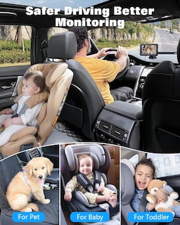 Foto 2 | Foto 2 | Cámara De Coche Para Bebés Zacro 1080p Hd Con Visión Nocturna De 150°, Visión Ancha - Venta Internacional.
