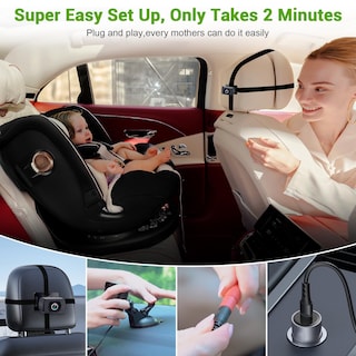 Foto 4 | Foto 4 | Cámara De Coche Para Bebé Rohent Hd 1080p Usb Plug & Play, Asiento Trasero - Venta Internacional.