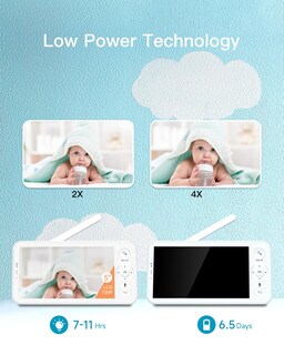 Foto 6 | Foto 6 | Monitor para Bebés Arenti Mejorado de 4 Mp Wifi 2 4 G y 5g con Visión Nocturna - Venta Internacional