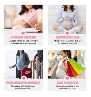 Foto 2 | Foto 2 | Detector De Frecuencia Cardíaca Fetal Doppler + Gel Batería Blanco/rosa