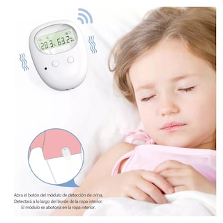 Foto 2 | Foto 2 | Alarma de Enuresis con Sonido Fuerte y Brillante Eo Safe Imports Esi-10069 Blanco