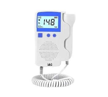 Foto 1 | Foto 1 | Detector De Frecuencia Cardíaca Fetal Doppler + Gel Batería Blanco/azul
