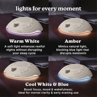 Foto 6 | Foto 6 | Sound Machine Homedics Sleep Better Con Crema De Luz Nocturna - Venta Internacional.