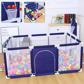 Foto 2 | Foto 2 | Cercado Xtellar De Bebé Juego De Niños Gimnasio Plus Ocean Ball Color Azul