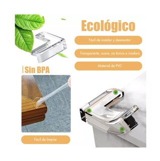 Foto 3 | Foto 3 | Protector de Esquinas de Mesas Transparente