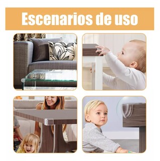 Foto 5 | Foto 5 | Protector de Esquinas de Mesas Transparente