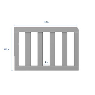 Foto 5 | Foto 5 | Barandilla De Seguridad Para Niños Pequeños Graco Para Storkcraft Crib Conversion - Venta Internacional.
