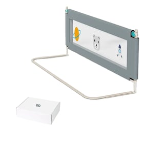 Foto 1 | Foto 1 | Barandales Barrera Protector Cama Bebe Eo Safe Imports Esi-21254 Gris